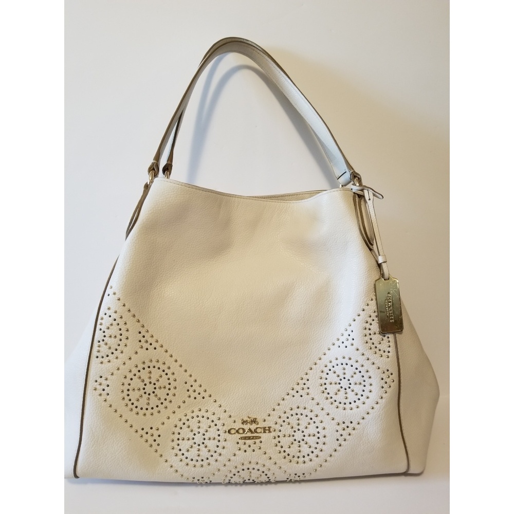 Coach Edie Mini Studs Shoulder Bag